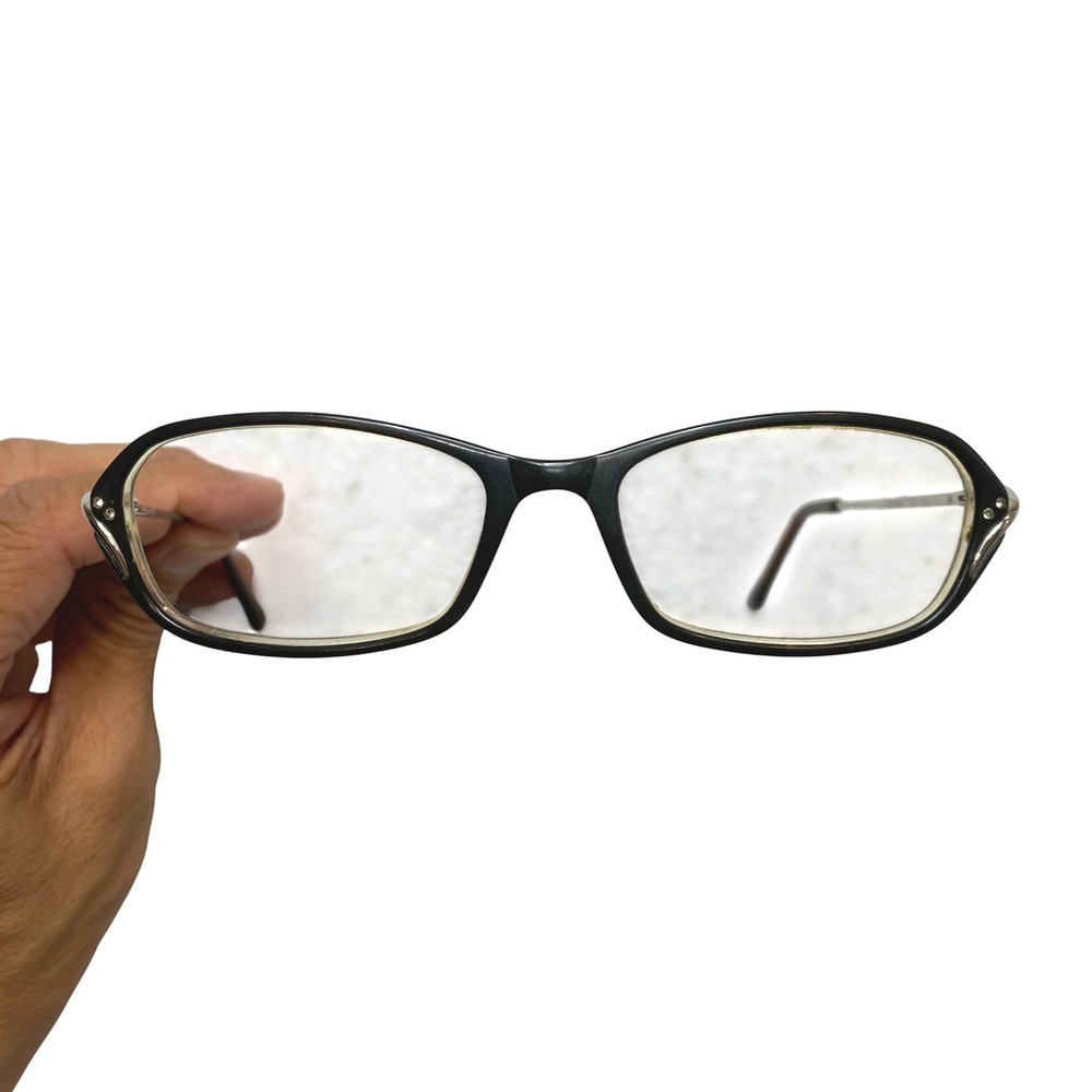 Sophia Loren 1531 Zyloware Eyeglasses Frames Black Silver 51-16-135 021
